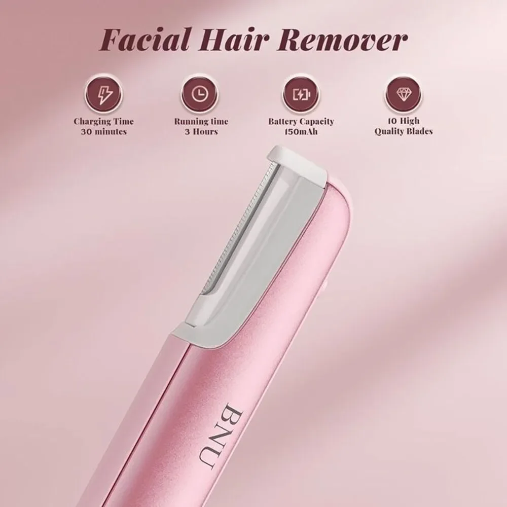 ermaplane Razor for Women Face Facial Hair Removal Pink